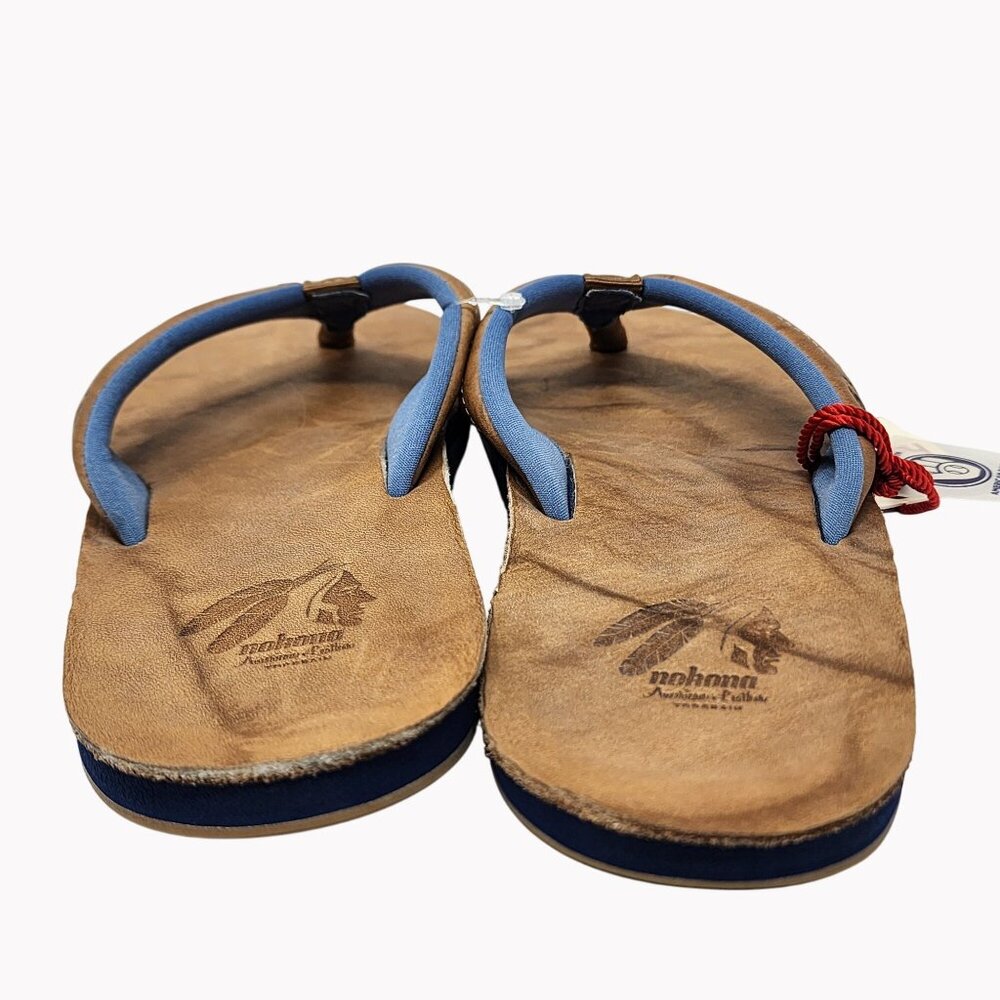 Hari Mari x Nakona Brown Men's Flip-Flops - Picture 6 of 10
